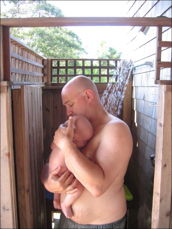 Outdoor shower